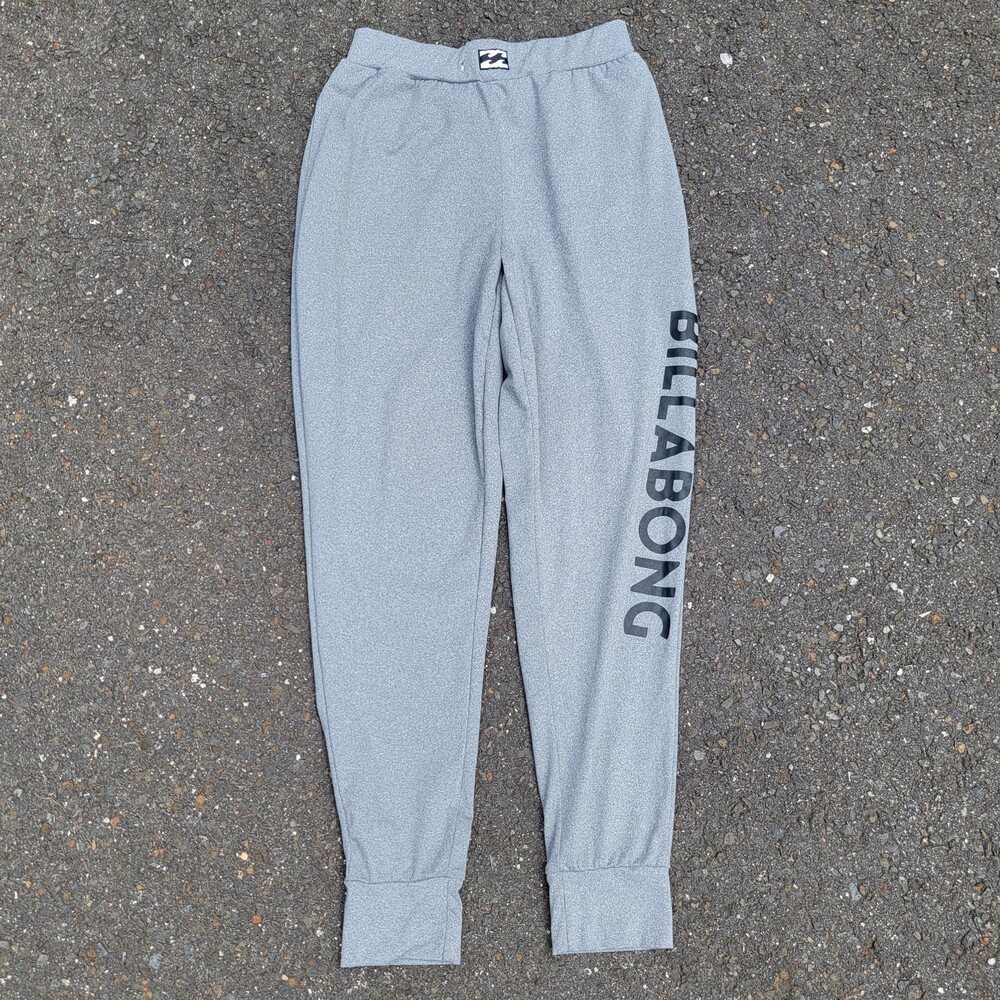 Billabong Loungewear Men's Grey Joggers Size Small Relax Stretching